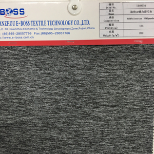 15eB031 92%Polyester 8%Spandex Melange Jersey 175mX200gm2